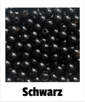 Holzperlen 8mm schwarz